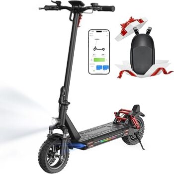 iScooter 10" Monopattino Elettrico per Adulti con Serrature Elettroniche