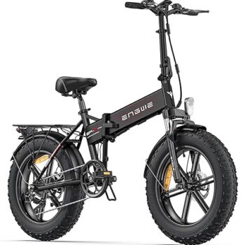 ENGWE EP-2 Pro Bicicletta elettrica pieghevole 20" × 4.0 Fat Bike elettrica 7 velocità