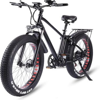 Ride66 Bicicletta elettrica MTB per Uomo Adulto, 26 Pollici 21Ah