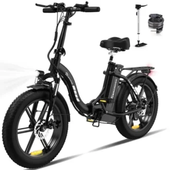 EVERCROSS Bicicletta elettrica pieghevole 20" EK6-