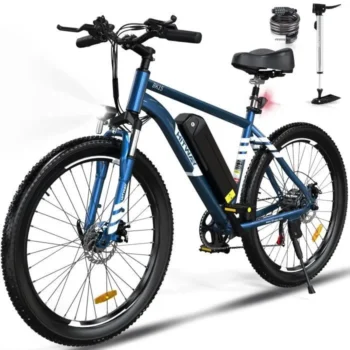 HITWAY bicicletta elettrica VAE Blu, e-MTB