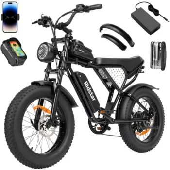 Bicicletta elettrica Ridstar Q20 Autonomia 80 km